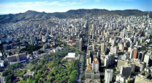 Imagem aérea de Belo Horizonte