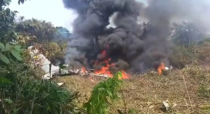 Acidente aéreo em Puerto Leguizamo, na Colômbia