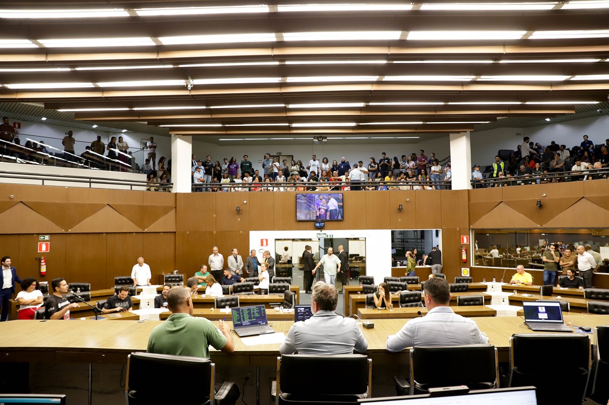Plenário da Câmara Municipal de BH