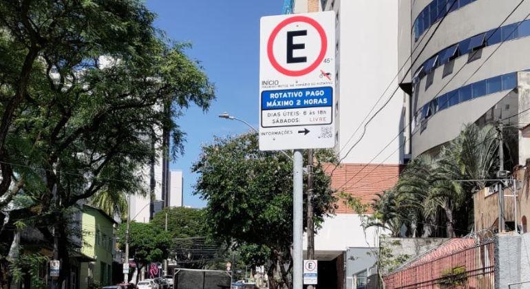 Estacionamento rotativo em BH