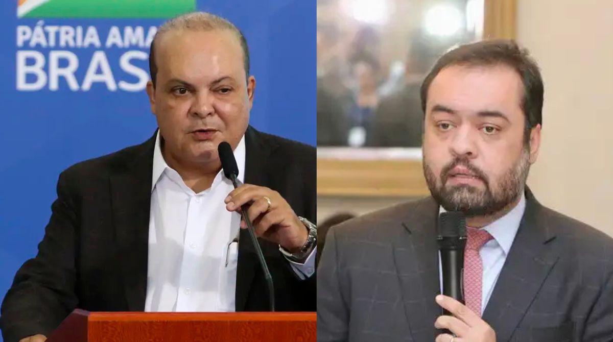 Claudio Castro e Ibaneis Rocha foram convocados pela CPI do crime organizado nesta terça-feira (31/3) (Foto: Fabio Rodrigues-Pozzebom/Antônio Cruz/Agência Brasil)