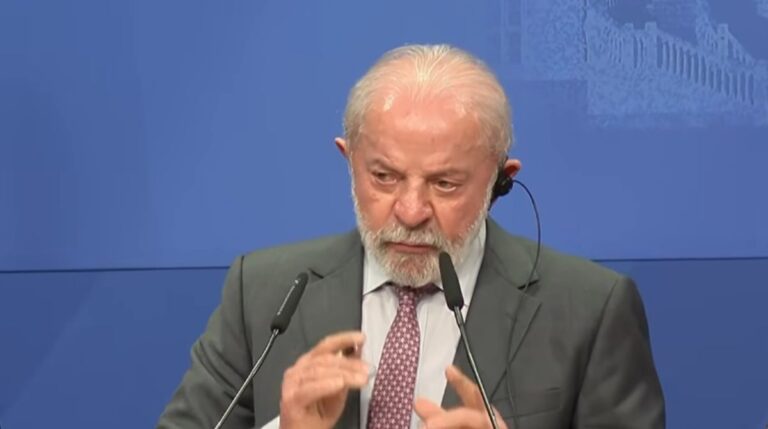 Lula participou de Encontro Econômico Brasil-Alemanha, sediado na cidade de Hanôver, nesta segunda-feira (20/4). (Foto: Reprodução/YouTube/CanalGov)