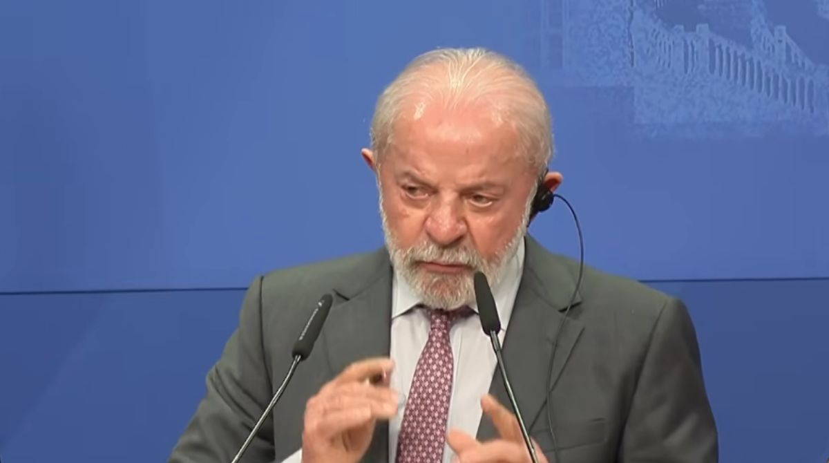 Lula participou de Encontro Econômico Brasil-Alemanha, sediado na cidade de Hanôver, nesta segunda-feira (20/4). (Foto: Reprodução/YouTube/CanalGov)
