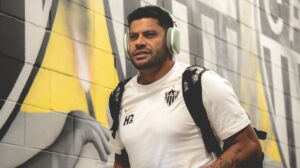 A assessoria do Atlético revelou que o atacante Hulk recebeu sondagem de outro clube brasileiro. (Foto: Pedro Souza/Atlético)