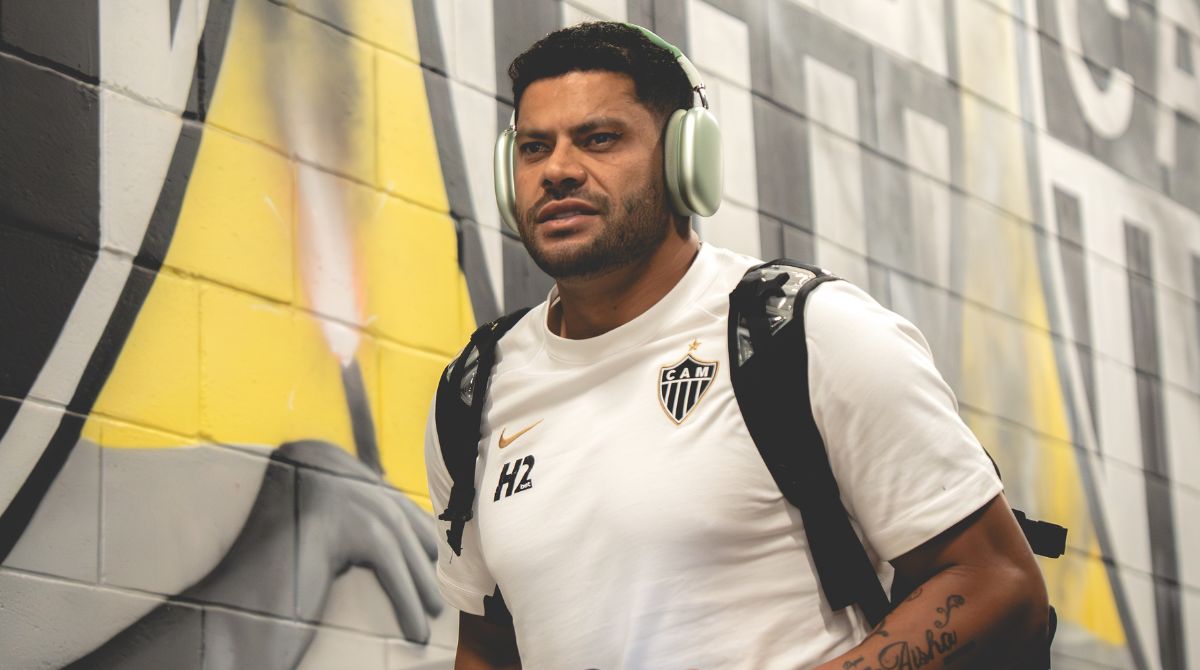 A assessoria do Atlético revelou que o atacante Hulk recebeu sondagem de outro clube brasileiro. (Foto: Pedro Souza/Atlético)