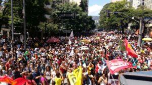 Protesto de professores de Belo Horizonte