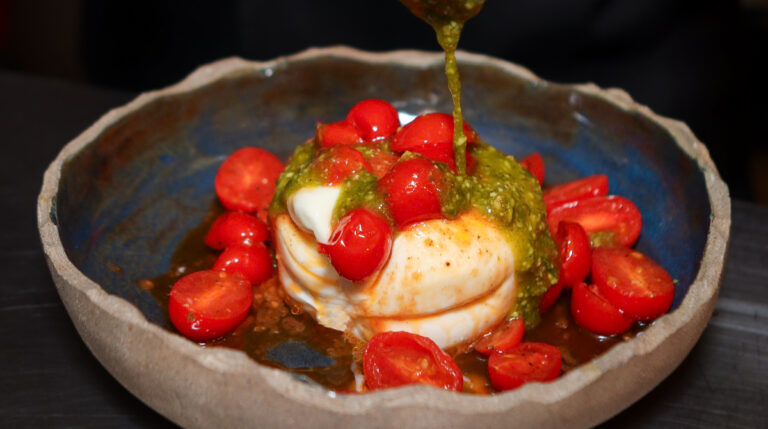 burrata do quintal com chefs