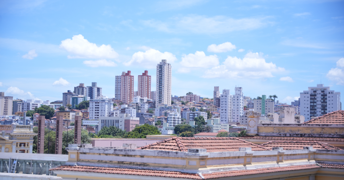 vista panorâmica de bairro de belo horizonte