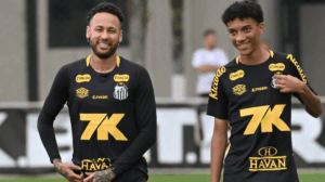 robinho jr neymar