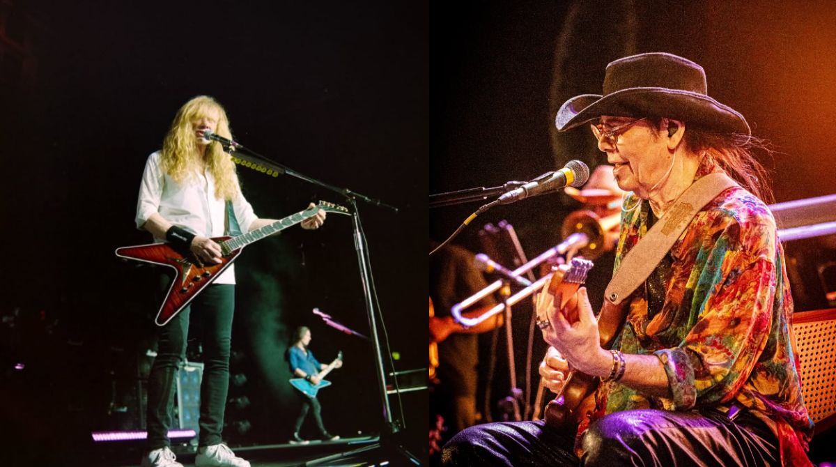 Dave Mustaine detona lenda de que Pepeu Gomes quase entrou na banda: "Triste quando alguém mente". (Foto: Reprodução/Instagram/Dave Mustaine/Pepeu Gomes)