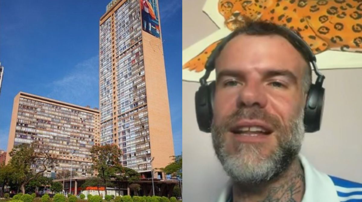 Chico Felitti expõe bastidores de "A Síndica" e a "ditadura" de 42 anos no Edifício JK. (Foto: Portal Belo Horizonte/Luiz Lage/Reprodução)