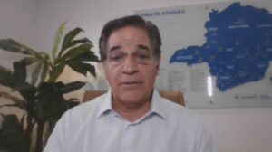 Nadim Donato, presidente da Fecomércio, participou do Meio Dia em Pauta, da 98 News, e comentou sobre desafios e oportundiades com o Feirão da entidade. (Foto: Reprodução)