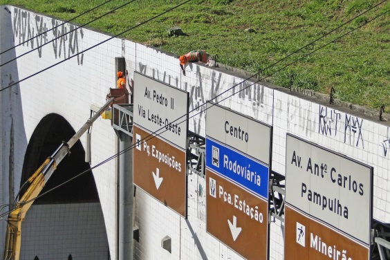 Pichação em Belo Horizonte