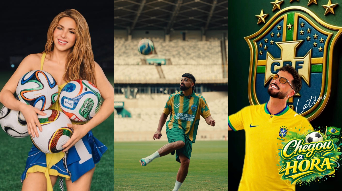 shakira dilsinho e latino no tema da copa do mundo