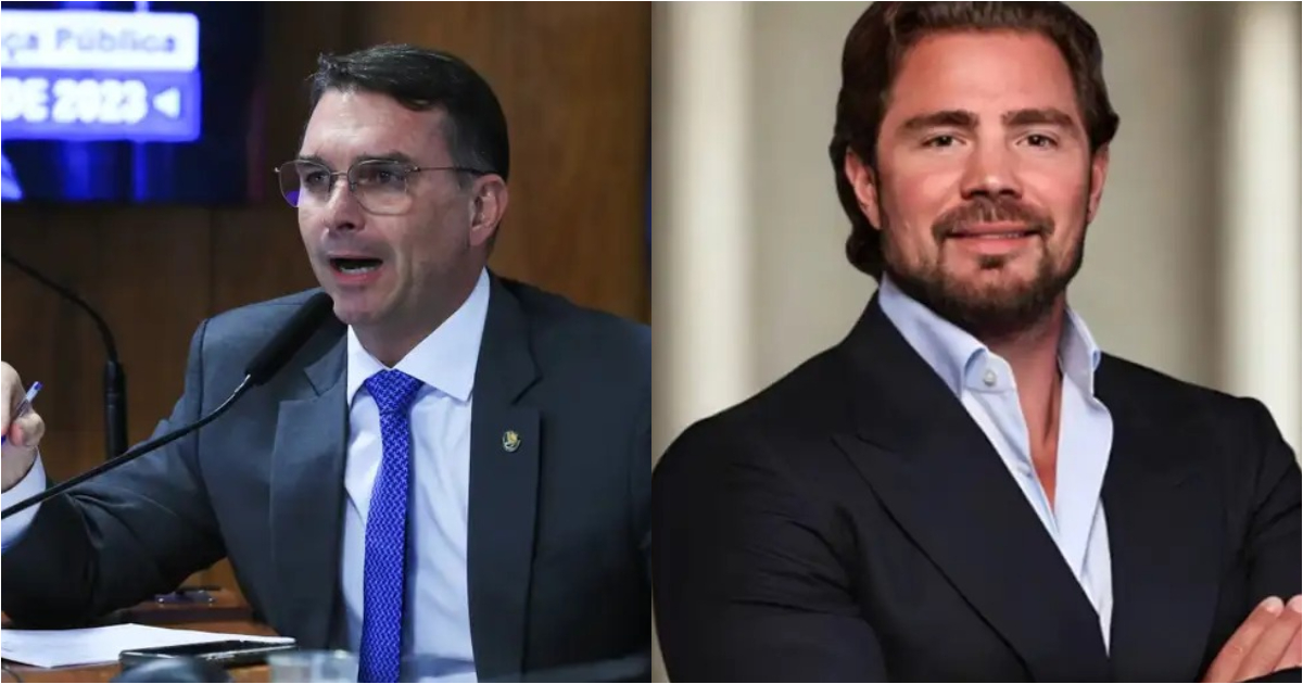 flávio bolsonaro e daniel vorcaro