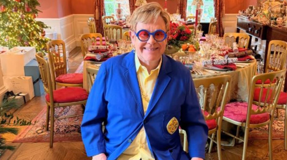 Elton John dará uma pausa na aposentadoria dos palcos e será uma das atrações principais do Rock in Rio 2026. (Foto: Reprodução/Instagram/Elton John)