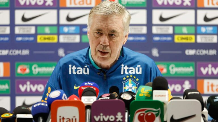 Ancelotti divulgará os 26 convocados para a Copa do Mundo na tarde desta segunda-feira (18/5). (Foto: Rafael Ribeiro/CBF)
