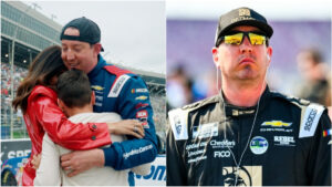 Kyle Busch deixa esposa e filhos