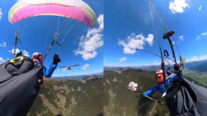parapente avião