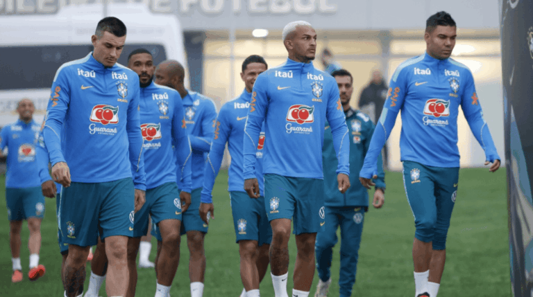 treino seleção