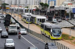 Faixas exclusivas de ônibus em Belo Horizonte