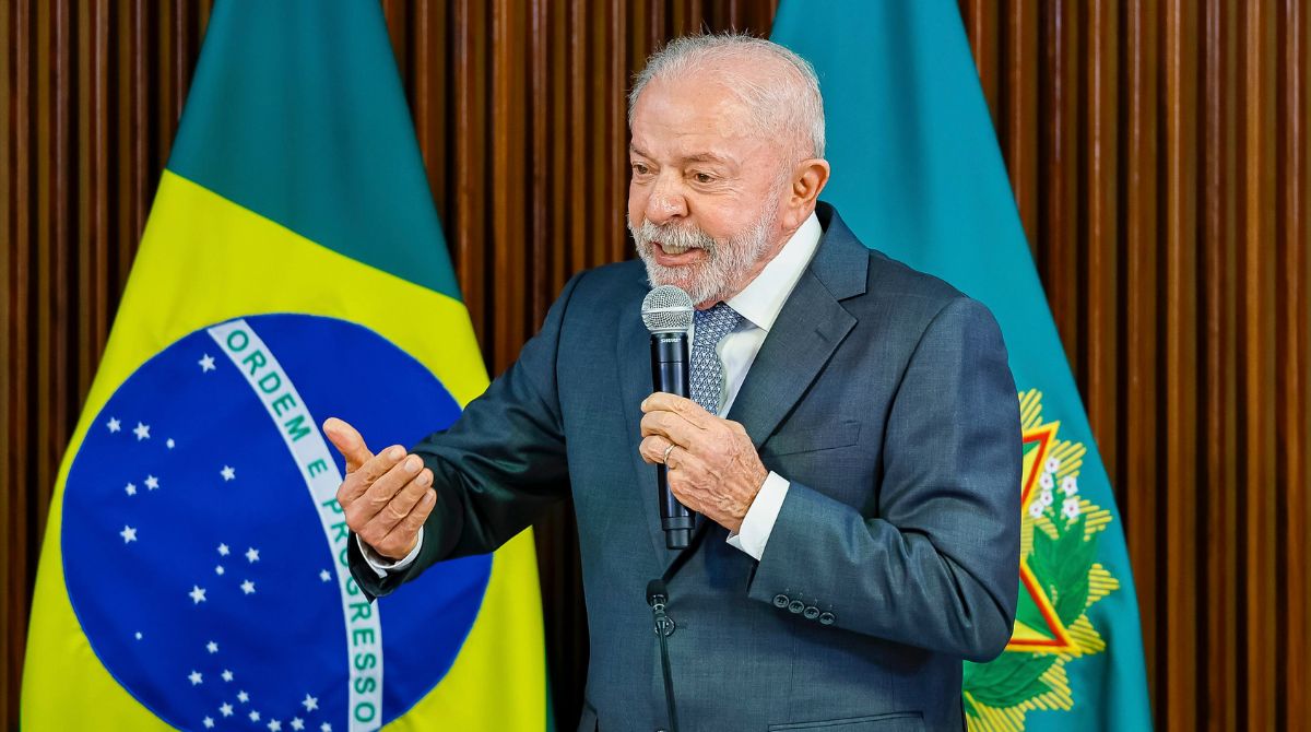 Presidente Lula critica sobretaxa de 25% proposta pelos EUA, que acusam o Pix de prejudicar empresas americanas. (Foto: Ricardo Stuckert/PR)