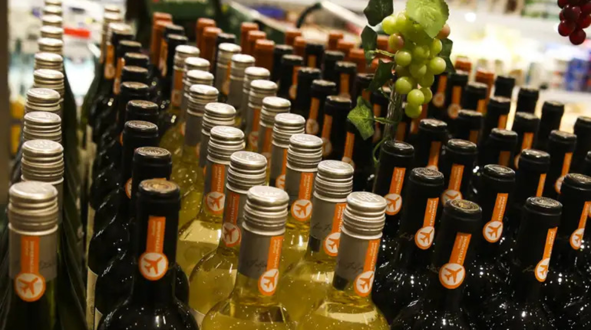 garrafas de vinhos
