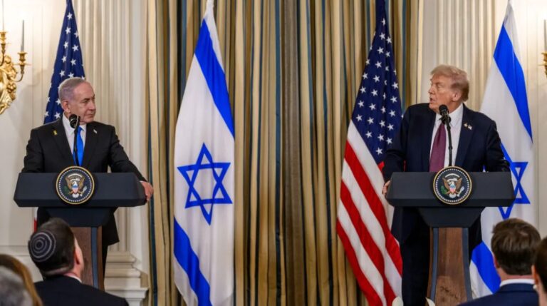 Governo de Benjamin Netanyahu suspende bombardeios ao Irã após apelo de Donald Trump. (Foto: Divulgação/TheWhiteHouse)