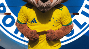 camisa amarela cruzeiro
