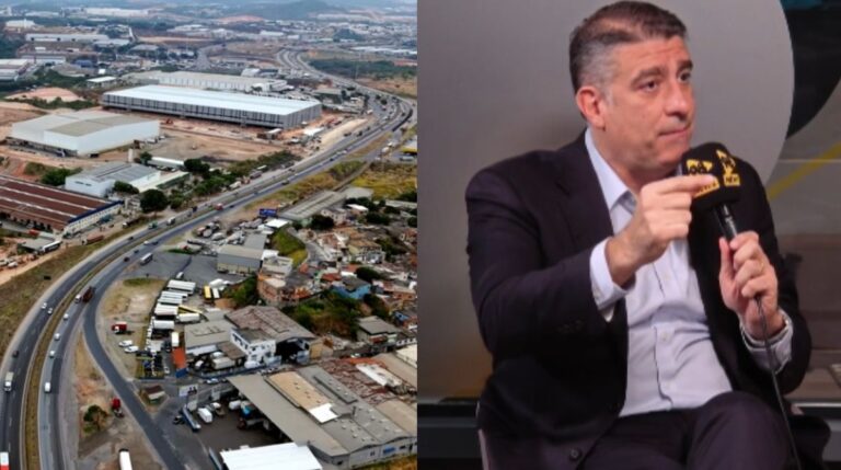 Via Cristais inicia reconstrução da BR-040 e projeta mais faixas em trecho crítico na Grande BH até o final de 2027. (Foto: Reprodução/Via Cristais/98News)
