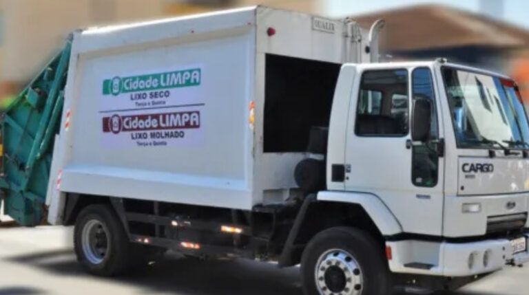 caminhão lixo