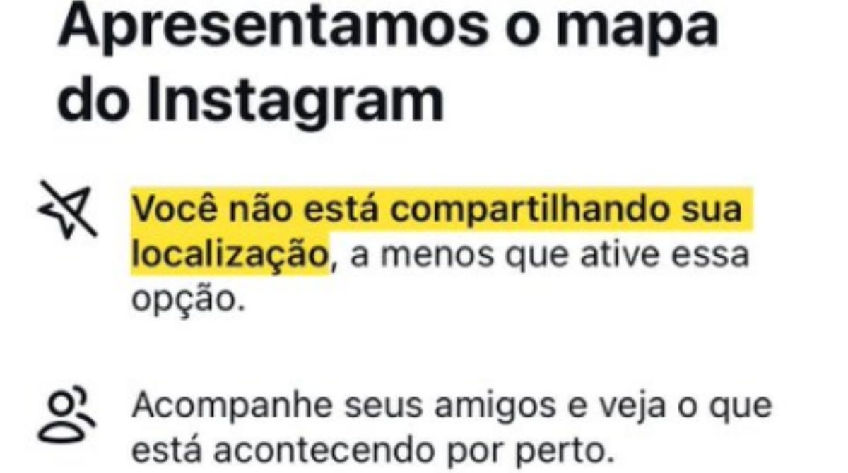 Recurso que mostrava localização exata nas DMs do Instagram foi liberado por acidente no Brasil. (Foto: Reprodução/Instagram)