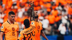 Depois de empatar com o Japão na estreia, a Holanda conquistou a primeira vitória na Copa dos Estados Unidos por 5 a 1 contra a Suécia. (Foto: Reprodução/Instagram/OnsOranje)