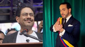 Com voto facultativo, 41 milhões de colombianos decidem, neste domingo (21) por Iván Cepeda ou Abelardo De La Espriella na presidência. (Foto: Reprodução/Instagram/Iván Cepeda/ Abelardo De La Espriella)