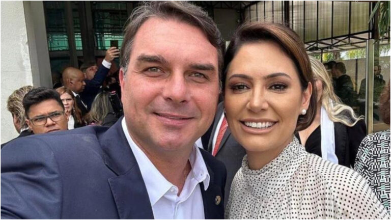 Flávio Bolsonaro pede desculpas a Michelle e faz apelo por união antes de convenção do PL