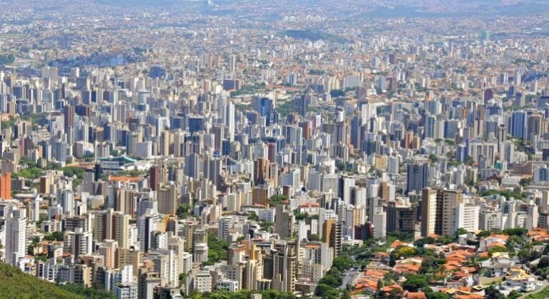 Imagem panorâmica de Belo Horizonte