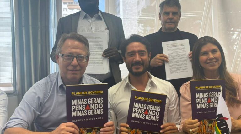 ‘Mateus disse que adoraria ter o MDB na coligação’, revela Gabriel sobre reunião de Simões com Baleia e Temer