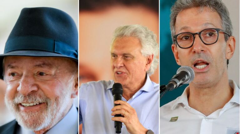 Datafolha: Lula venceria Caiado e Zema em simulações de segundo turno