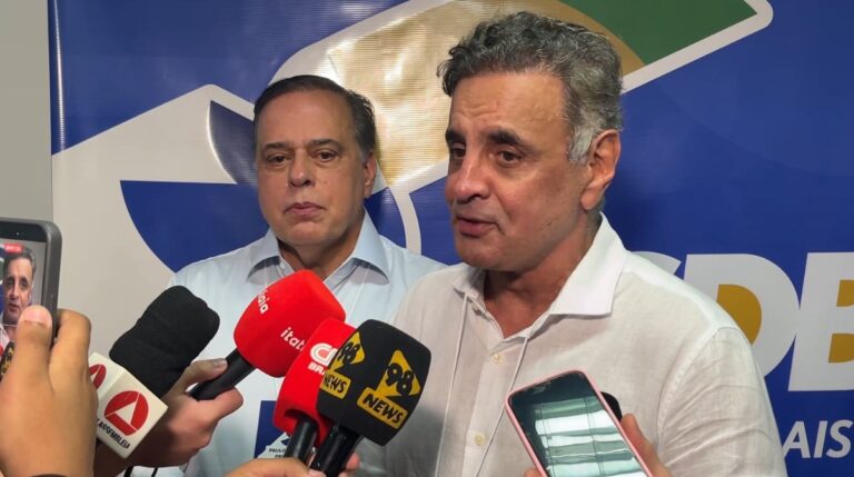 ‘Vou decidir até 5 de agosto’, diz Aécio sobre candidatura ao Senado