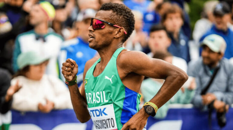 danielzinho correndo em maratona