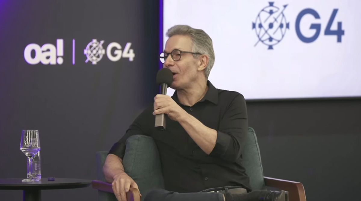 Candidato ao Planalto, Romeu Zema afirmou em sabatina que definição de vice deve sair até amanhã (5) com nome do Novo. (Foto: Reprodução/YouTube/OAntagonista)