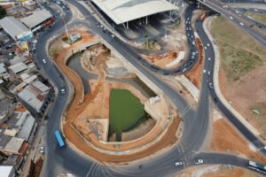 Obra da Praça das Águas