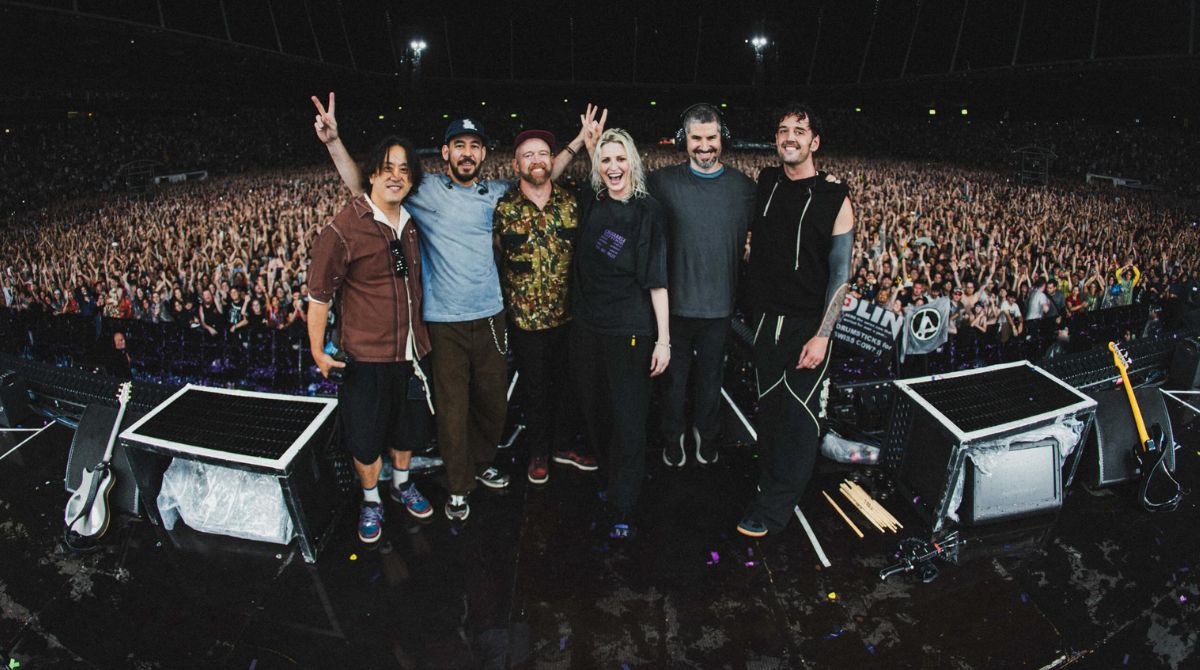 Linkin Park anuncia o documentário "Unshatter" nos cinemas com show ao vivo em São Paulo e bastidores inéditos. (Foto: Reprodução/Instagram/Linkin Park)