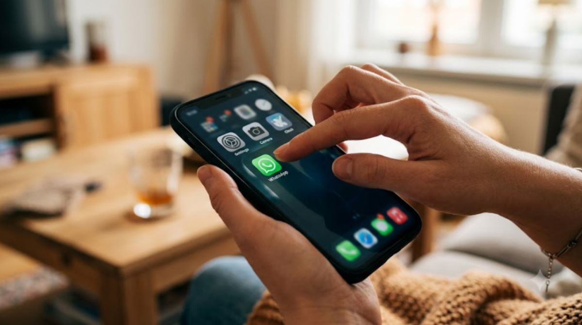 Aplicativo de mensagens exige atualizações de sistema para continuar funcionando. (Foto: Gerada por IA)