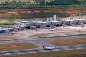 Pista do Aeroporto Internacional de Belo Horizonte, em Confins