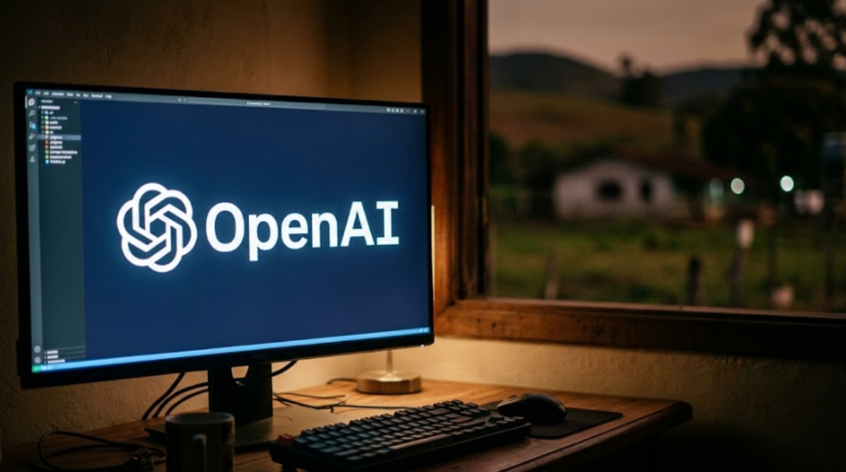 IA pode gerar impacto de quase R$ 1 trilhão na economia do Brasil entre 2027 e 2030, segundo a OpenAI. (Foto: Gerada por Inteligência Artificial)