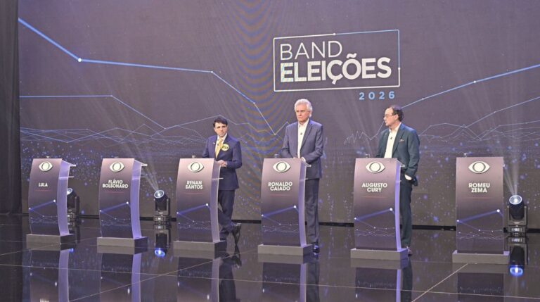 Primeiro debate presidencial tem ataques a Lula e Flávio, propostas contra facções e promessas para economia e educação