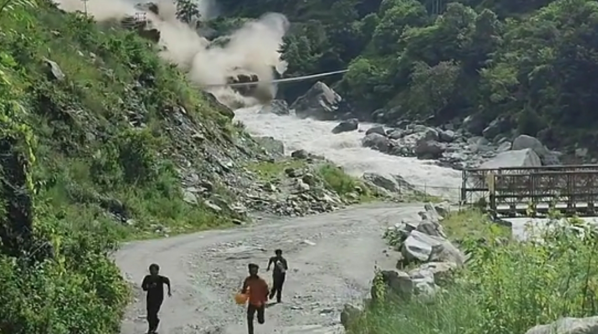 Vídeo impressionante mostra início de avalanche no Nepal e fuga desesperada de trabalhadores. (Foto: Reprodução/Instagram/Vivek Shrestha)