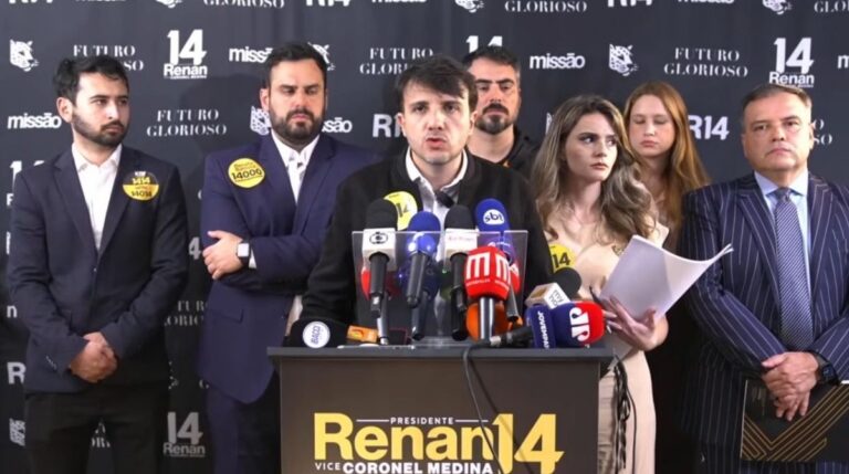 ‘Estamos sendo retirados à força da festa da democracia’, diz Renan após decisão de Toffoli