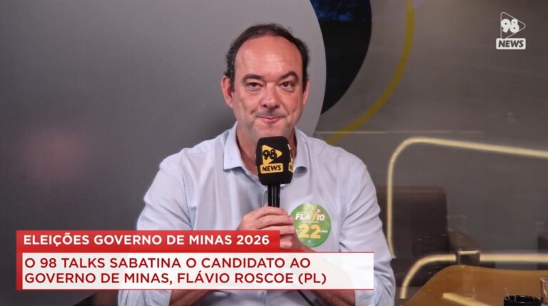 Economia, segurança, terras raras e ataques a Lula e Moraes marcam sabatina de Roscoe na Rede 98